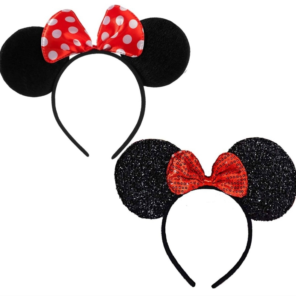 Lot Of 5 - Fanyity 2 Pcs Mouse Ears Headband Hair Accessories